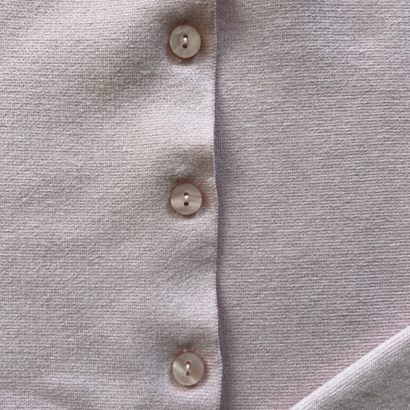 ZARA Pink Peplum Sweater - Picture 2 of 7